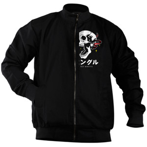 Jaket Bomber skull snake