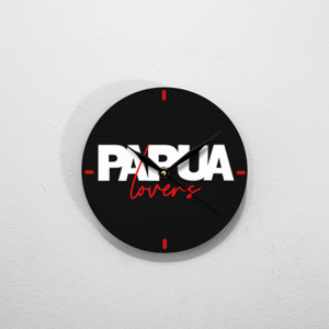 Jam Dinding Papua Lovers