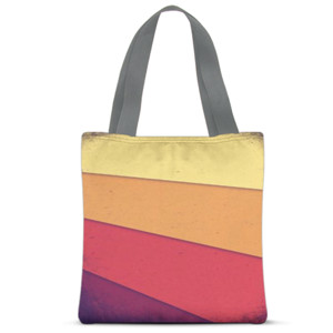 Tas Tote Fullprint retro 2