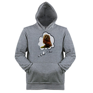 Jaket Hoodie  cewe owl