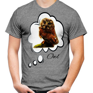 Kaos  cewe owl