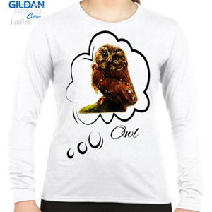 Kaos  cewe owl