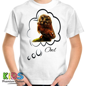 Kaos  cewe owl