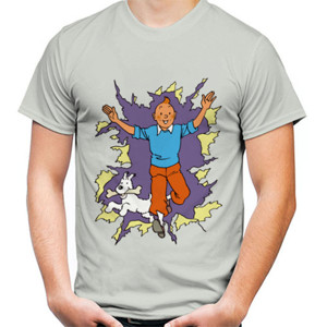 Kaos Tintin Happy
