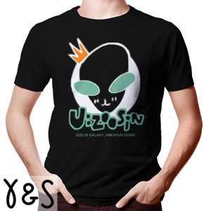 Kaos U:ZOOSIN Black OFFICIAL Kim Hyun Joong UZOOSIN
