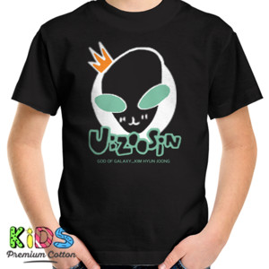 Kaos U:ZOOSIN Black OFFICIAL Kim Hyun Joong UZOOSIN