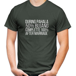 Kaos bujang 50%