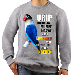 Jaket Sweater Lovebird