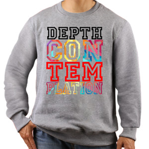 Jaket Sweater Depth Contemplation Area 51