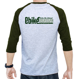 Kaos Raglan Electric Bike Bandung Enthusiast