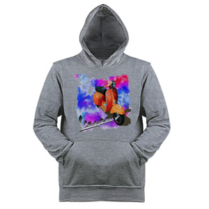 Jaket Hoodie The vespa