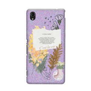 Aesthetic purple case samsung galaxy S10 Casing HP