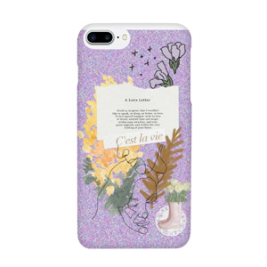 Aesthetic purple case samsung galaxy S10 Casing HP