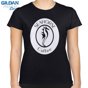 Kaos Custom : Seahorse Hitam