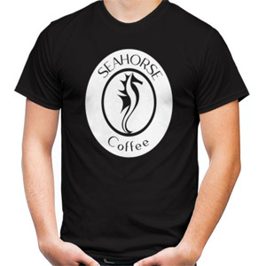 Kaos Custom : Seahorse Hitam