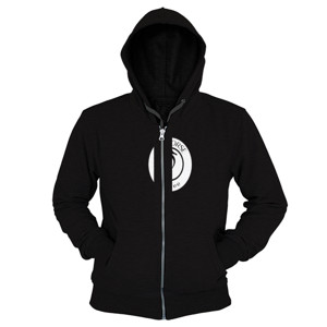 Hoodie Zipper Custom : Seahorse Hitam