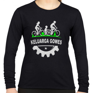Kaos Kaos Sepeda Keluarga Gowes