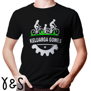 Kaos Kaos Sepeda Keluarga Gowes