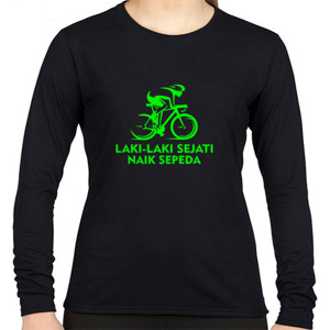 Kaos Gowes Laki-Laki Sejati sepeda
