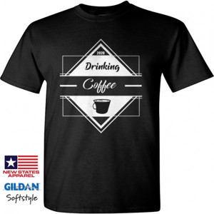 Kaos Kaos Drinking Coffee