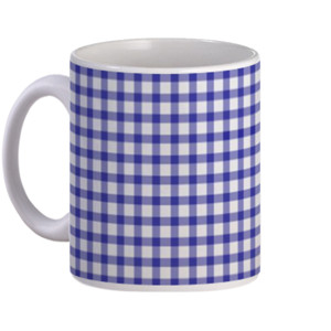 Mug Azuli Gingham Mug
