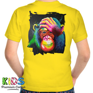 Kaos Kaos Kids Lukisan Orangutan