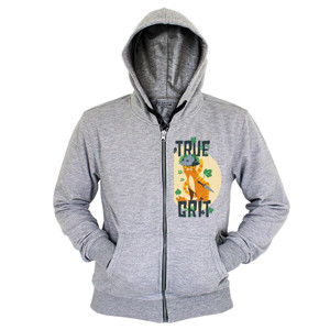 Hoodie Zipper True Grit