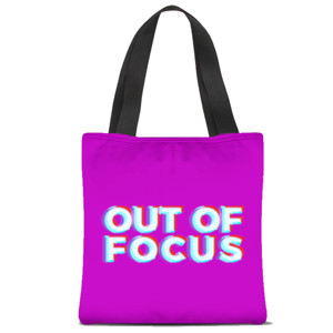 Tas Tote Fullprint out of focus