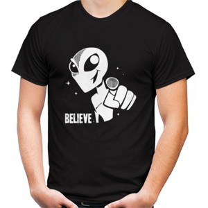 Kaos Distro Alien Believe