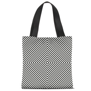 Tas Tote Fullprint Grid Totebag