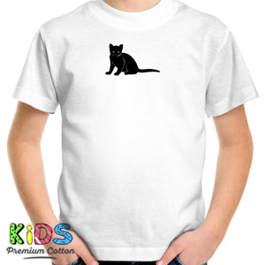 Kaos T-Shirt #PERSONALVIEW - Black Cat