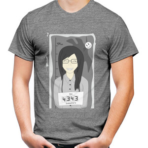 Kaos Cute Mug Shot 01