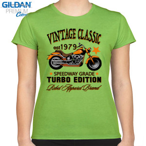Kaos Harley Vintage - Turbo Edition 