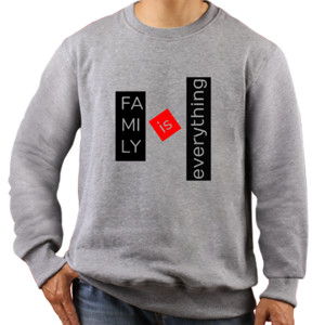 Jaket Sweater Family is everything