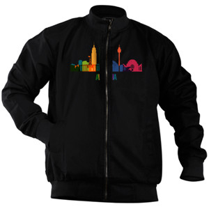 Jaket Bomber Australia Colorful
