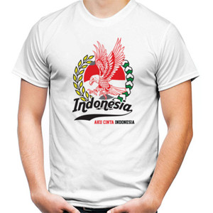 Kaos Kaos Merah Putih Burung Garuda v.1