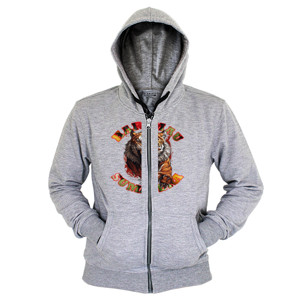 Hoodie Zipper Harimau Sumatera