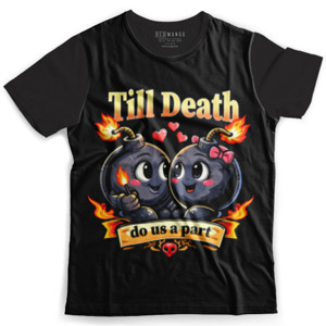 Kaos Fullprint Cinta sampai mati