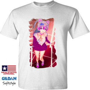 Kaos OTAKUXIII Nyan Neon