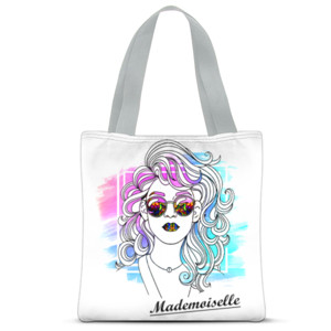 Tas Tote Fullprint Tas totebag motif cewek