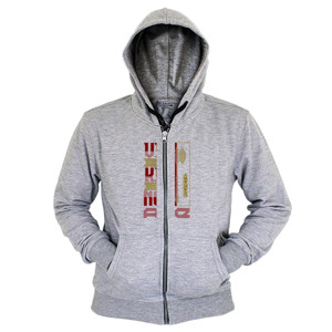 Hoodie Zipper viking axe weapon