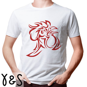 Kaos AYAM JAGO TRIBAL