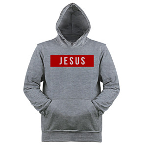 Jaket Hoodie Jesus Word Red