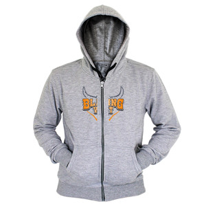 Hoodie Zipper Bull