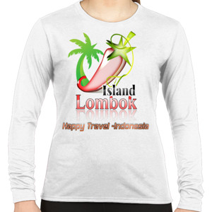 Kaos Lombok Happy Travel