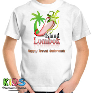 Kaos Lombok Happy Travel