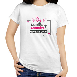 Kaos Kaos Gildan Do something Creative EVERYDAY