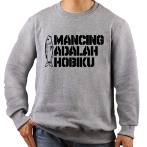 Jaket Sweater Hobi Mancing