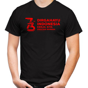 Kaos Indonesia Merdeka 73 Tahun  