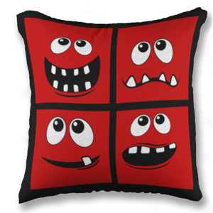Bantal Monster Emoticon